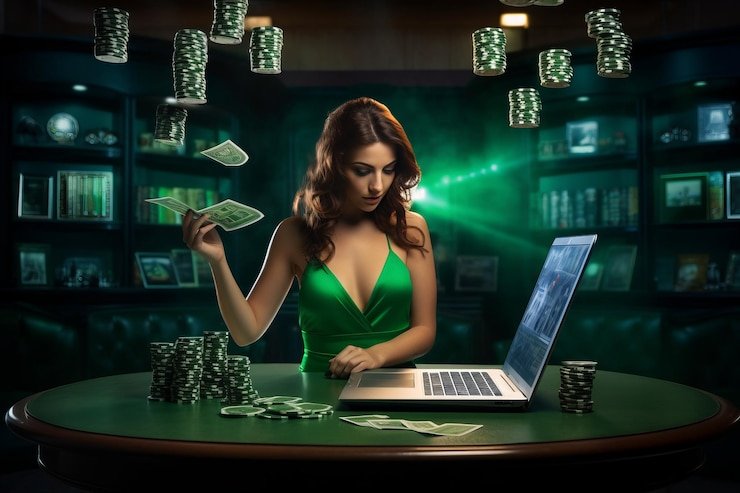 Pengguna meninjau level VIP di ponsel